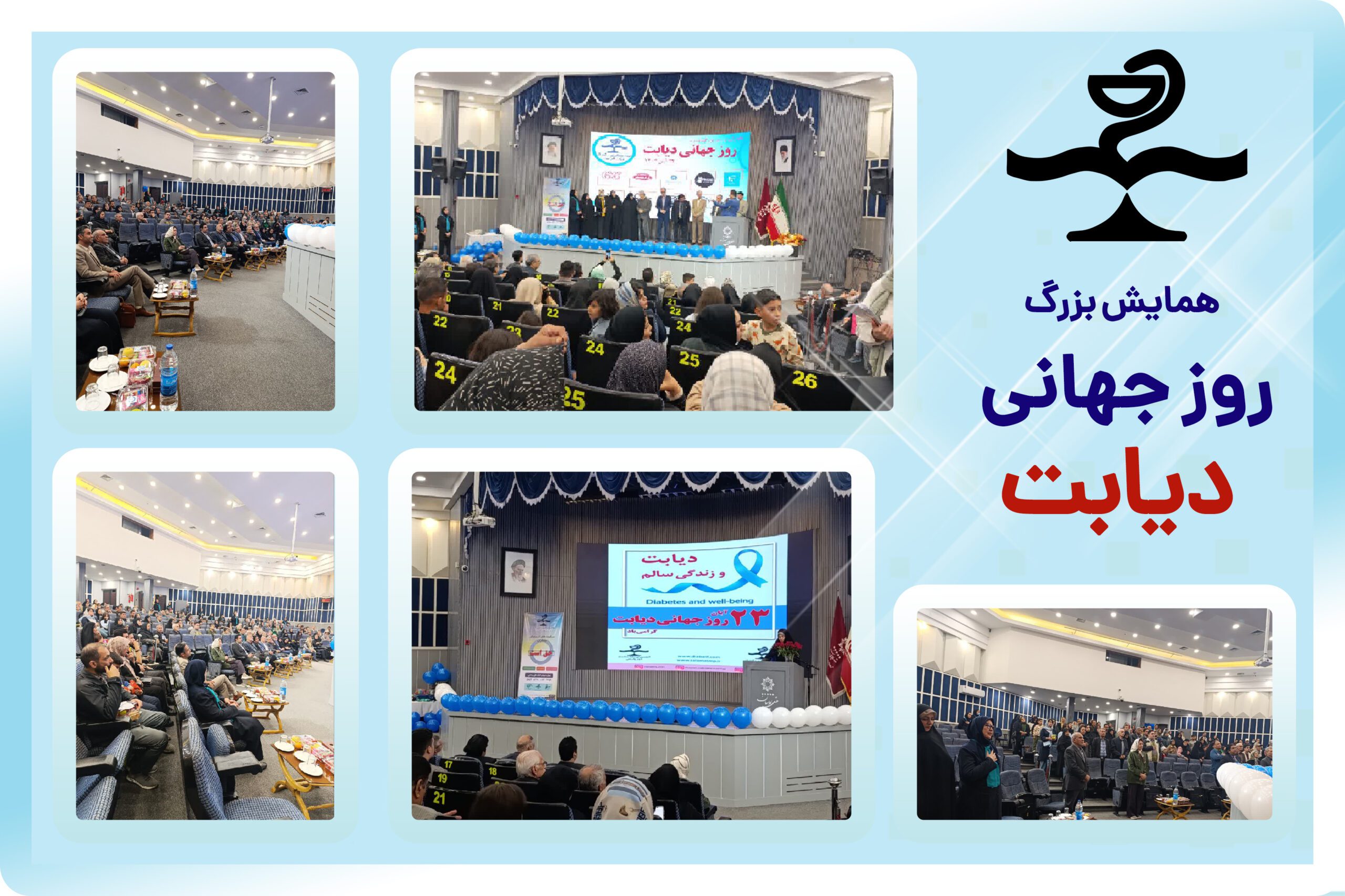 همایش روز جهانی دیابت توسط بنیاد در مشهد برگزار شد